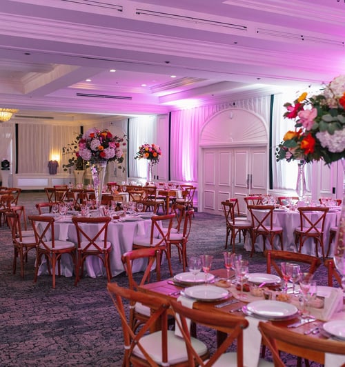 The Alexander Hotel table settings