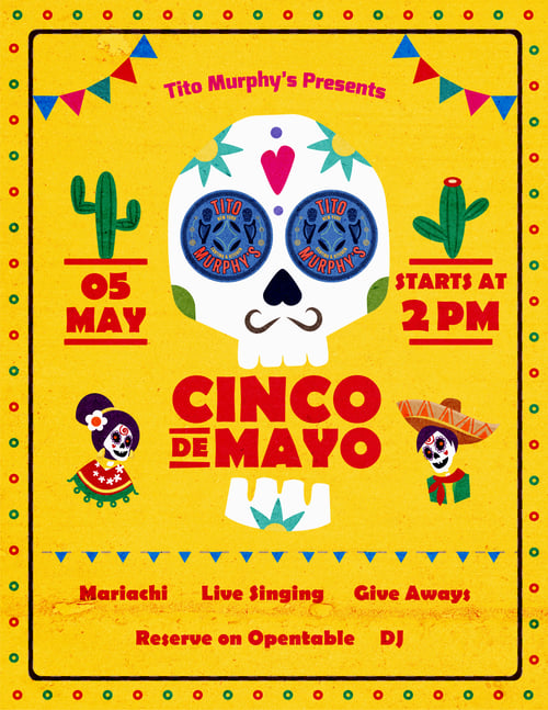 Tito  Murphys - Cinco De Mayo DESIGN 23