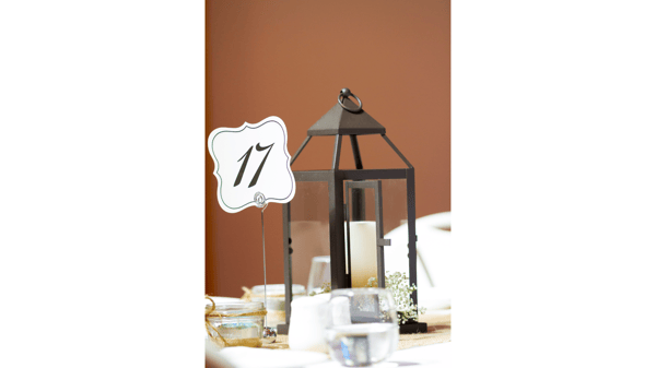 lantern table number